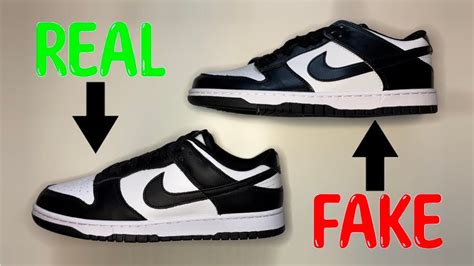 how to spot fake nike pandas|nike dunk low pandas false.